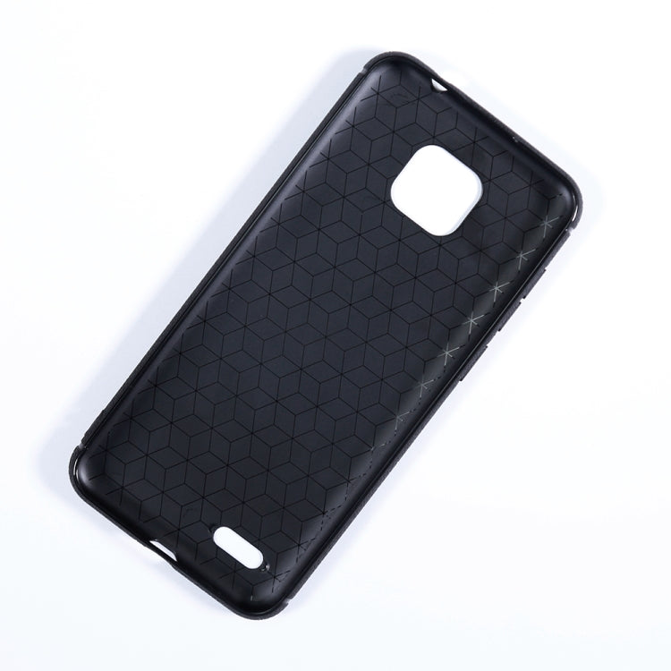 Shockproof Leather Texture TPU Case for ULEFONG Note 7 (Black)