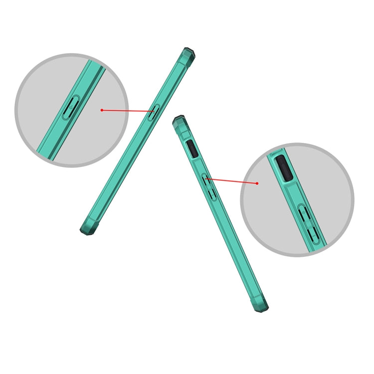 For OnePlus 5T Acrylic + TPU Shockproof Transparent Armor Protective Back Cover Case