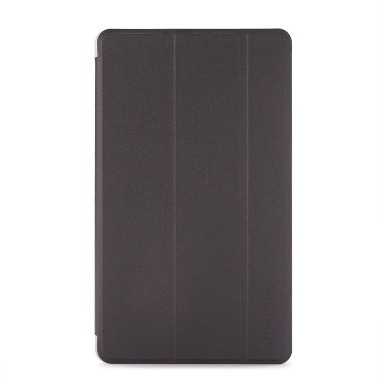 Frosted Texture Horizontal Flip PU Leather Case for Cube X1 / T801, with Three-folding Holder