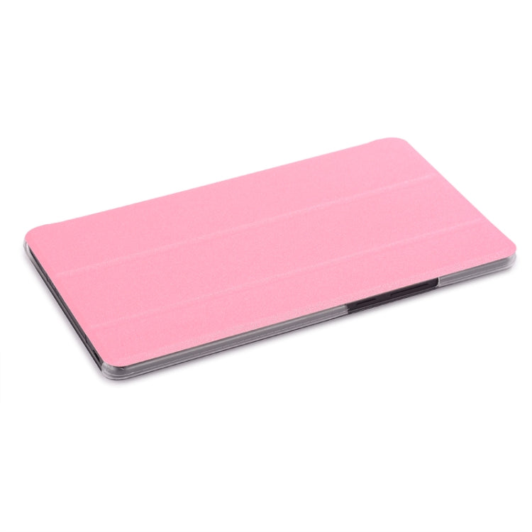 Frosted Texture Horizontal Flip PU Leather Case for Cube X1 / T801, with Three-folding Holder