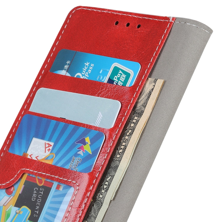 Retro Crazy Horse Texture Horizontal Flip Leather Case for Alcatel 1C (2019), with Holder & Card Slots & Photo Frame & Wallet