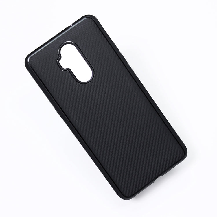 Shockproof Carbon Fiber Texture TPU Case for ULEFONG P6000 Plus / Power L3 (Black)