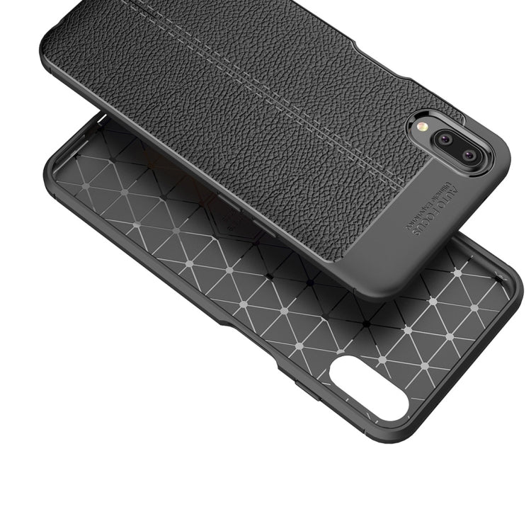 For Meizu Meilan E3 Litchi Texture Soft TPU Protective Case