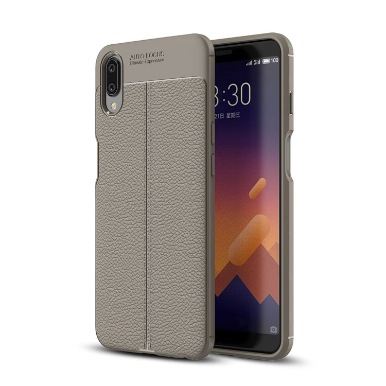 For Meizu Meilan E3 Litchi Texture Soft TPU Protective Case