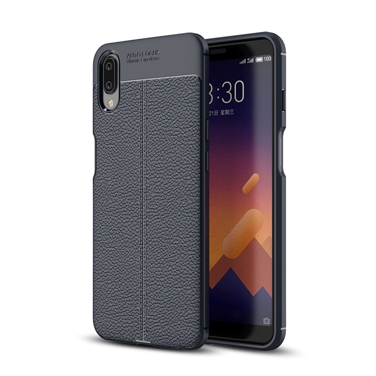 For Meizu Meilan E3 Litchi Texture Soft TPU Protective Case