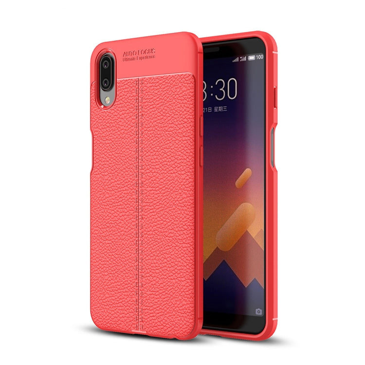 For Meizu Meilan E3 Litchi Texture Soft TPU Protective Case