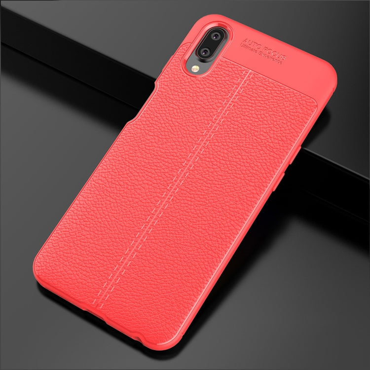 For Meizu Meilan E3 Litchi Texture Soft TPU Protective Case