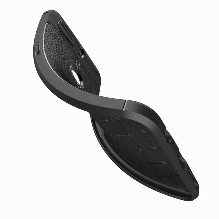 For OnePlus 5T Litchi Texture Soft TPU Protective Back Cover Case