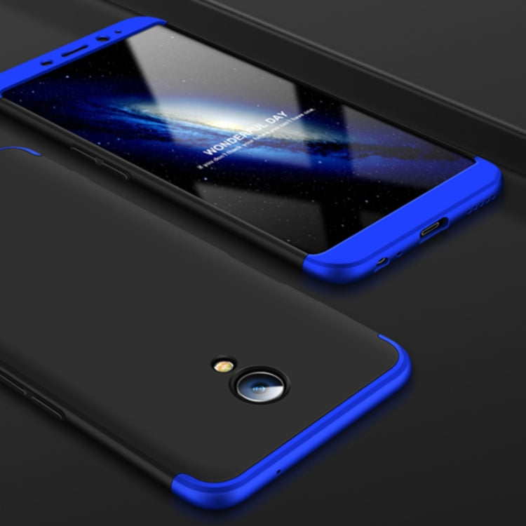 GKK Meizu Meilan M6s Three Stage Splicing 360 Degree Full Coverage PC Protective Case Back Cover