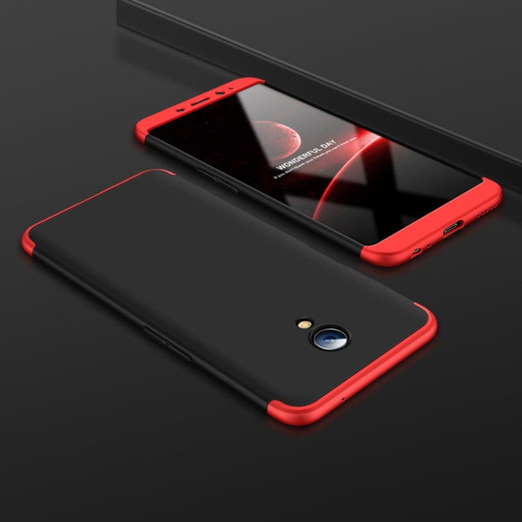 GKK Meizu Meilan M6s Three Stage Splicing 360 Degree Full Coverage PC Protective Case Back Cover