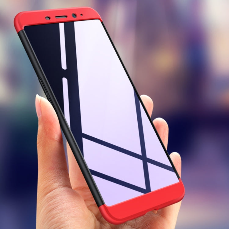 GKK Meizu Meilan M6s Three Stage Splicing 360 Degree Full Coverage PC Protective Case Back Cover