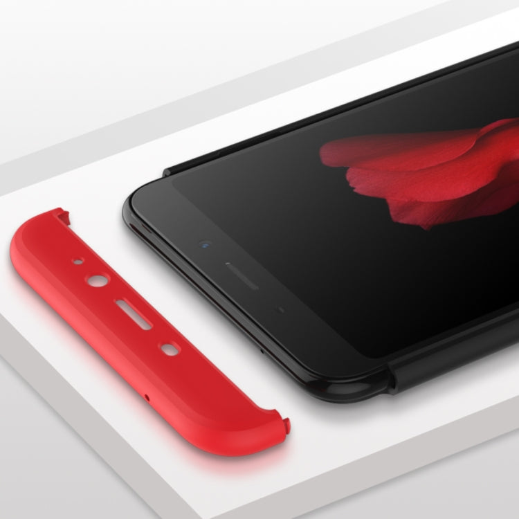 GKK Meizu Meilan M6s Three Stage Splicing 360 Degree Full Coverage PC Protective Case Back Cover