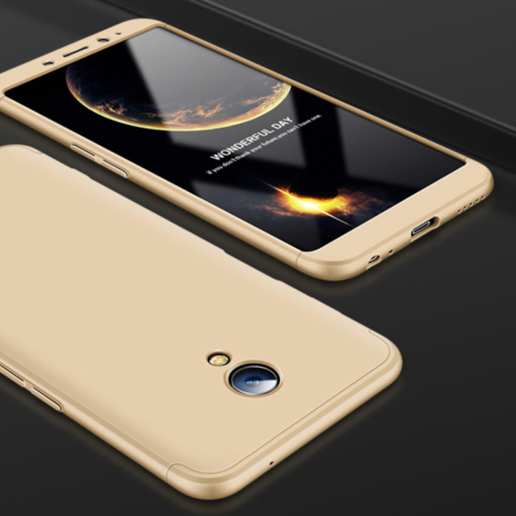 GKK Meizu Meilan M6s Three Stage Splicing 360 Degree Full Coverage PC Protective Case Back Cover