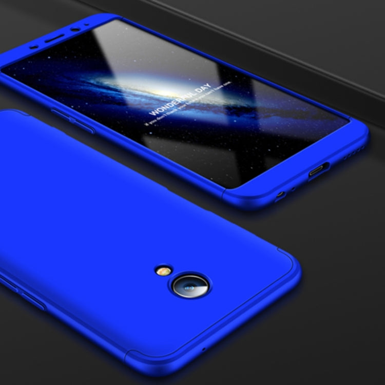 GKK Meizu Meilan M6s Three Stage Splicing 360 Degree Full Coverage PC Protective Case Back Cover