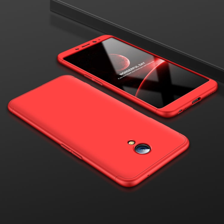 GKK Meizu Meilan M6s Three Stage Splicing 360 Degree Full Coverage PC Protective Case Back Cover