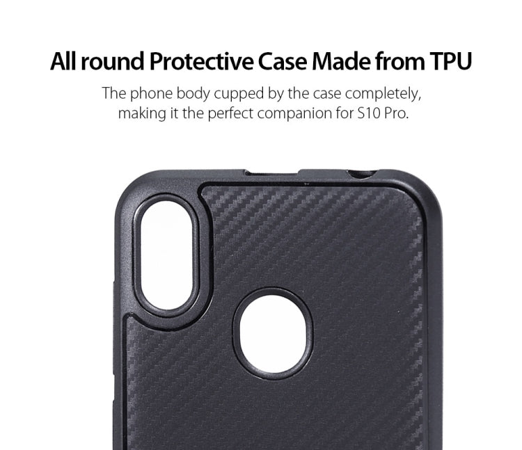 Drop-Resistance and Skid-Resistance TPU All round Protective Case for S10 Pro(Black)