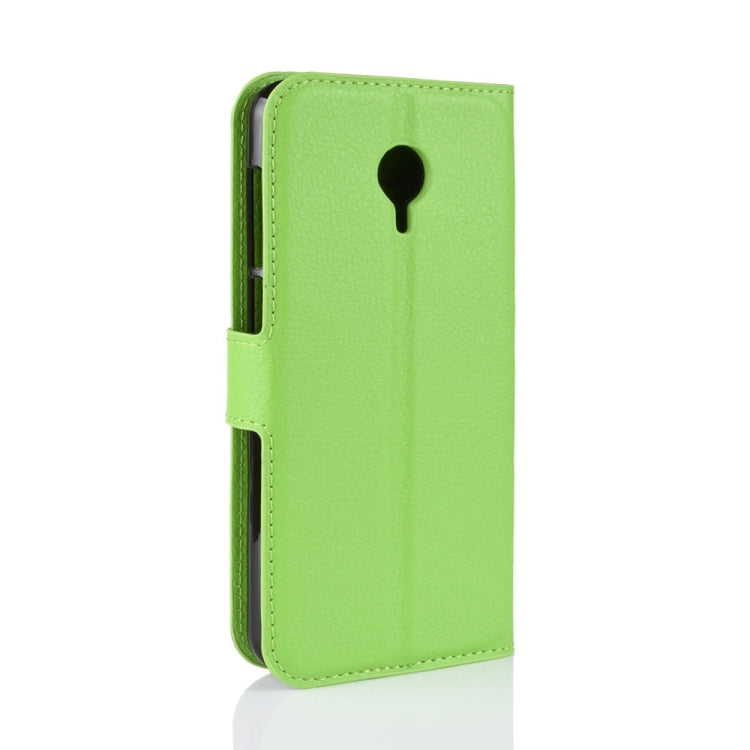 Litchi Texture Horizontal Flip Leather Case for Vodafone Smart N9 Lite / VFD 620, with Wallet & Holder & Card Slots