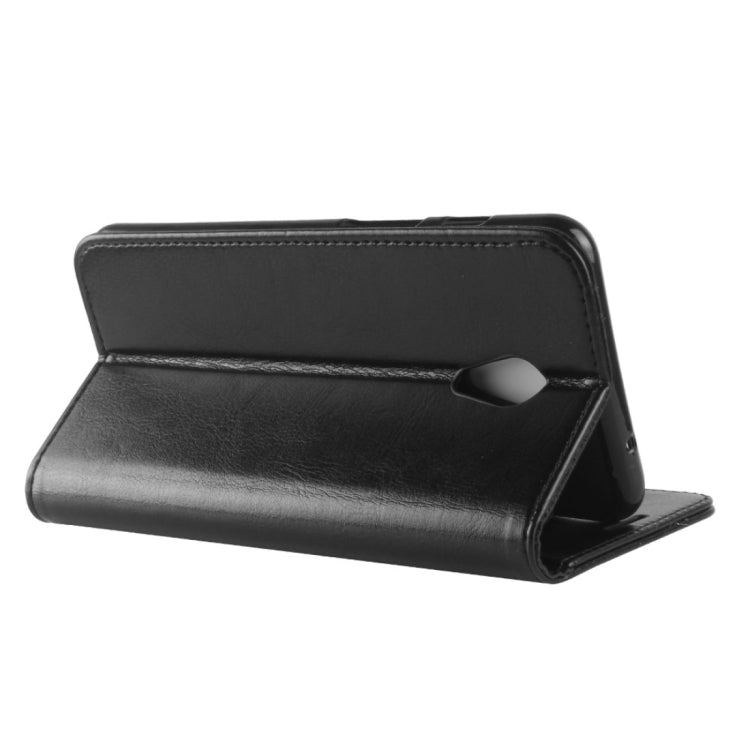 For Meizu Meilan M6s PU + TPU Crazy Horse Texture Horizontal Flip Leather Case with Wallet & Holder & Card Slots