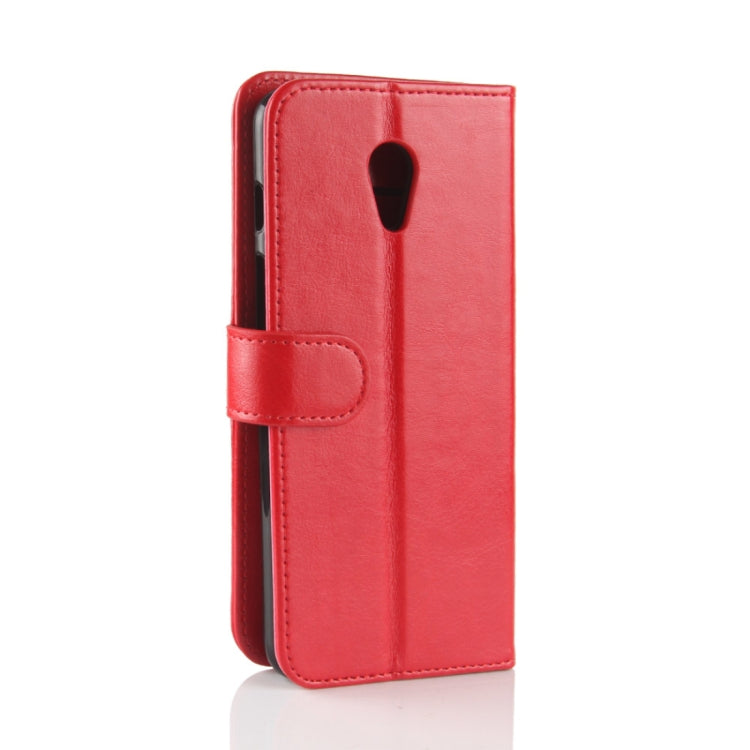 For Meizu Meilan M6s PU + TPU Crazy Horse Texture Horizontal Flip Leather Case with Wallet & Holder & Card Slots