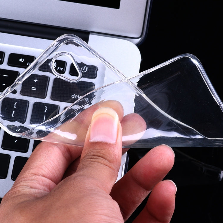 10 PCS For Alcatel 1 5033D Shockproof TPU Protective Case (Transparent)