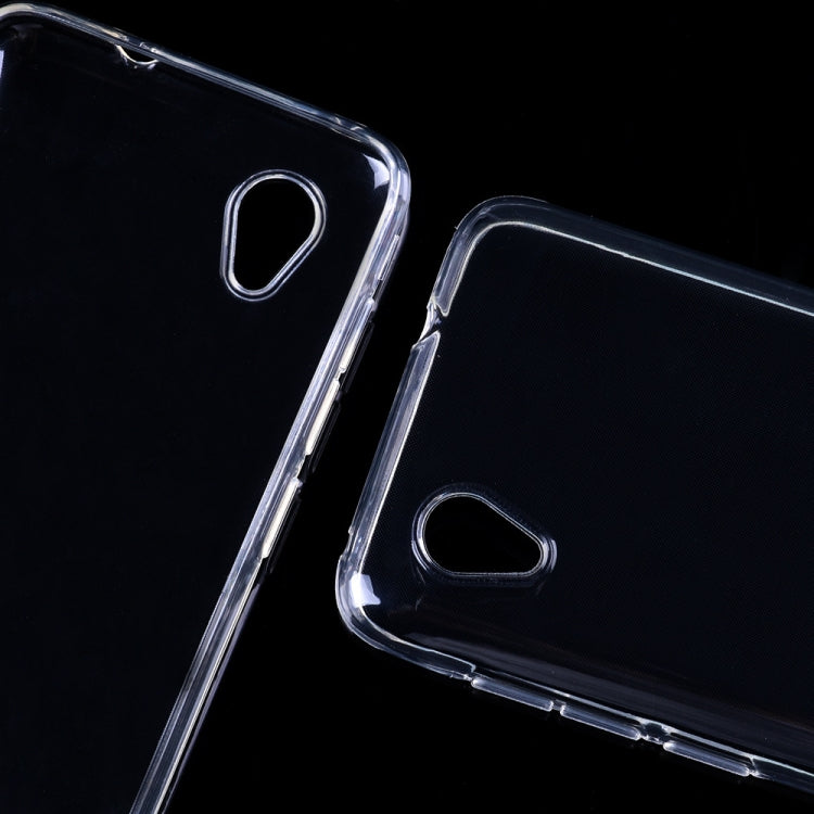 10 PCS For Alcatel 1 5033D Shockproof TPU Protective Case (Transparent)