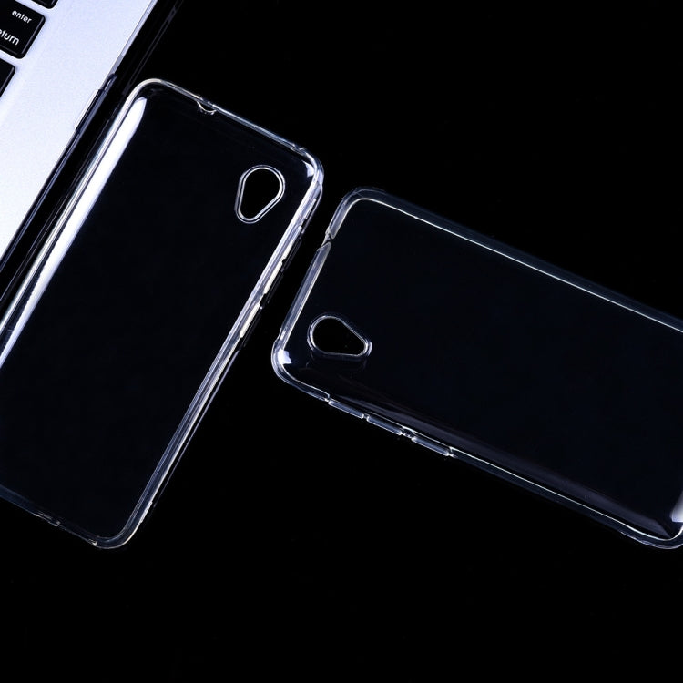 10 PCS For Alcatel 1 5033D Shockproof TPU Protective Case (Transparent)