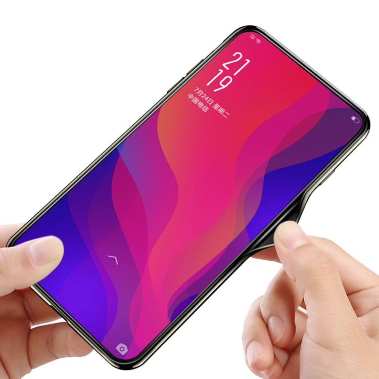 Electroplated Mirror Glass Case for OPPO Find X