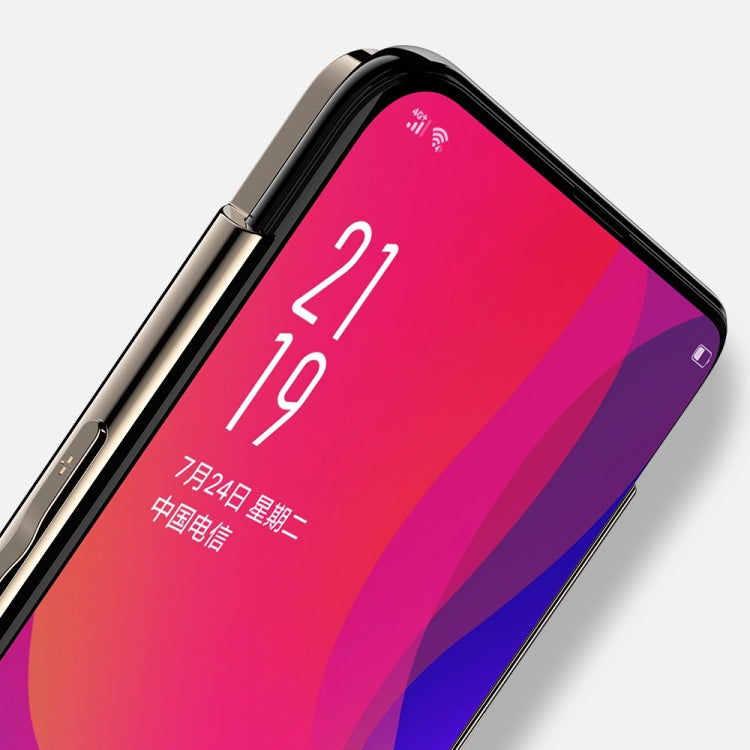 Electroplated Mirror Glass Case for OPPO Find X