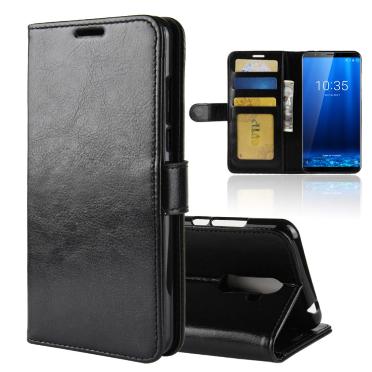 PU + TPU Crazy Horse Texture Horizontal Flip Leather Case for CUBOT X18 Plus, with Wallet & Holder & Card Slots