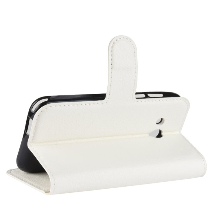 Litchi Texture Horizontal Flip Leather Case for Alcatel U3 3G, with Wallet & Holder & Card Slots