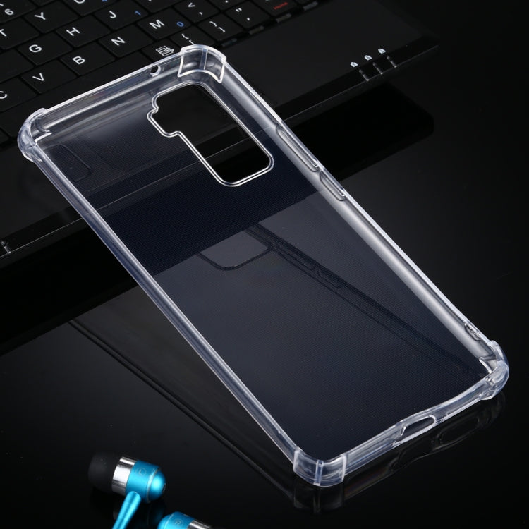 For Vivo iQOO 5 5G Four-Corner Shockproof Ultra-Thin Transparent TPU Case