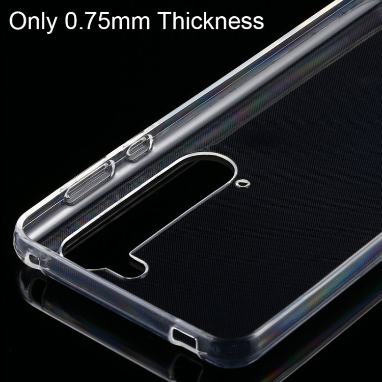 For Sharp Aquos R5G 0.75mm Ultra-thin Transparent TPU Soft Protective Case