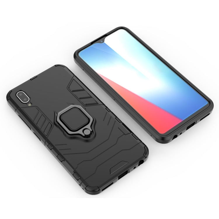 PC + TPU Shockproof Protective Case with Magnetic Ring Holder for Vivo Y93