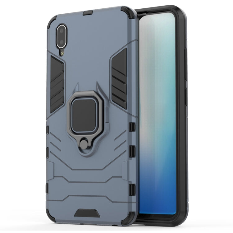 PC + TPU Shockproof Protective Case with Magnetic Ring Holder for Vivo Y93