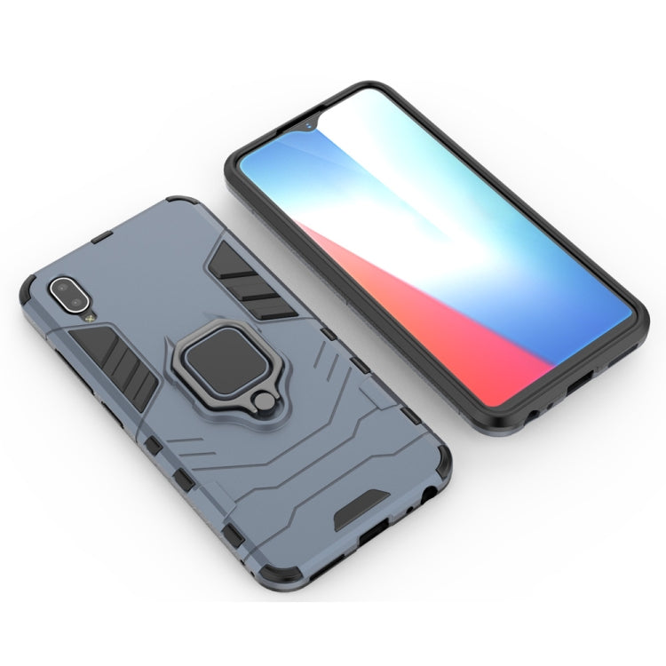 PC + TPU Shockproof Protective Case with Magnetic Ring Holder for Vivo Y93