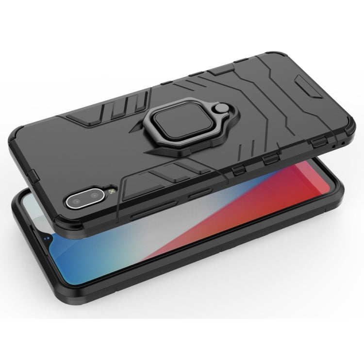 PC + TPU Shockproof Protective Case with Magnetic Ring Holder for Vivo Y93