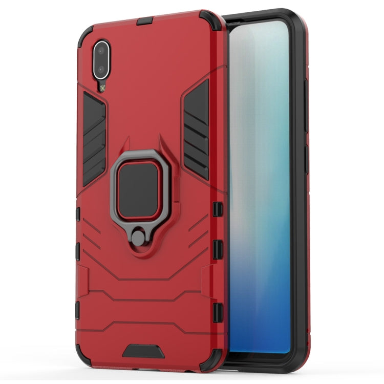 PC + TPU Shockproof Protective Case with Magnetic Ring Holder for Vivo Y93