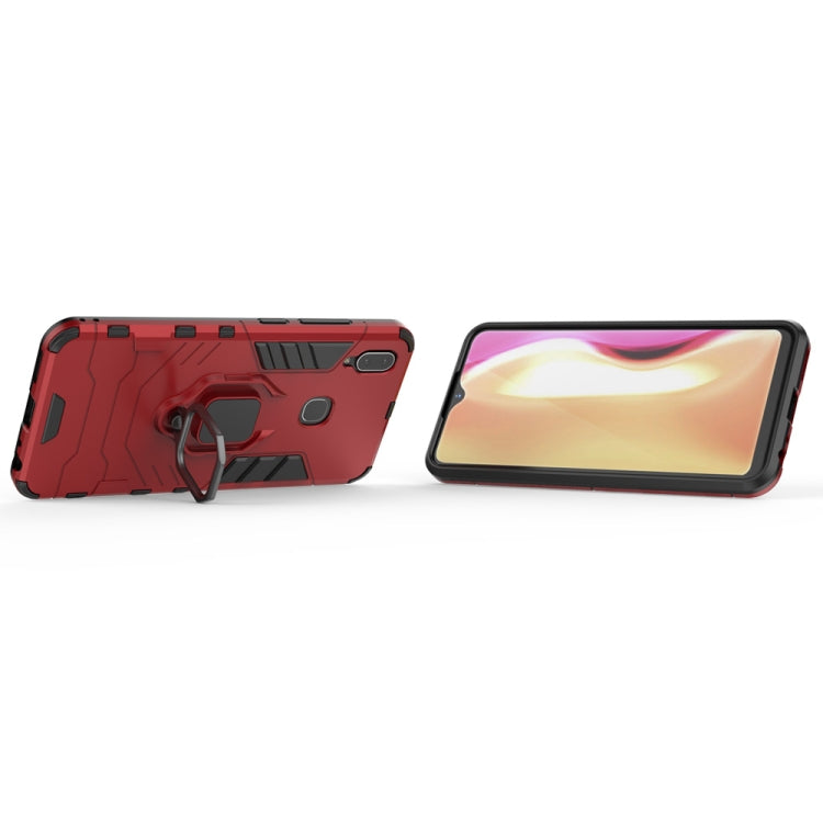 PC + TPU Shockproof Protective Case with Magnetic Ring Holder for Vivo Y95