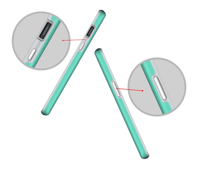 Anti-slip Armor Texture TPU + PC Case for OnePlus 6