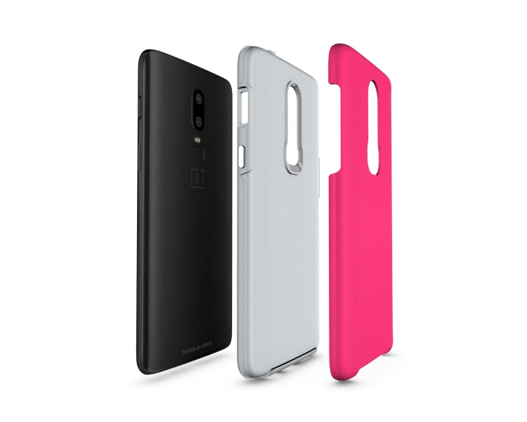 Anti-slip Armor Texture TPU + PC Case for OnePlus 6