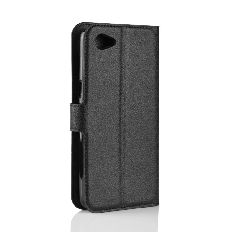 Litchi Texture Horizontal Flip Leather Case for OPPO A3, with Wallet & Holder & Card Slots