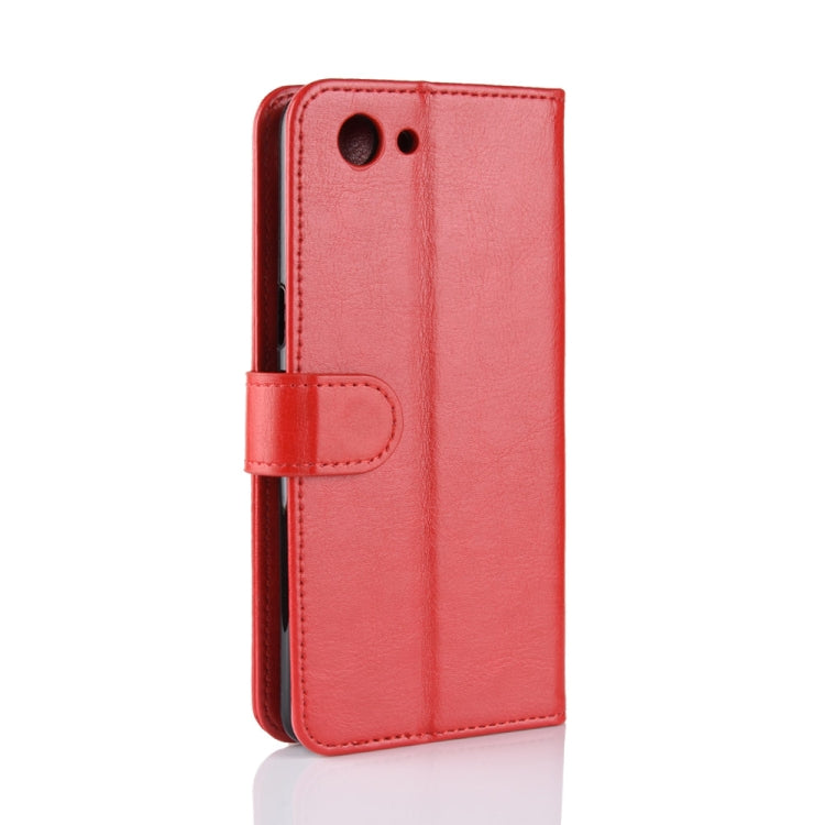 Crazy Horse Texture Horizontal Flip Leather Case for OPPO Realme 1 & F7 Youth A73S, with Wallet & Holder & Card Slots