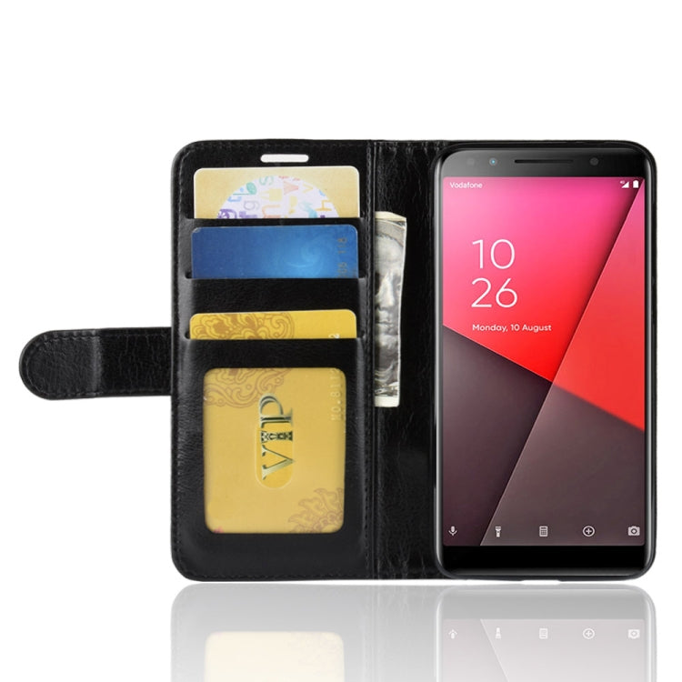 Crazy Horse Texture Horizontal Flip Leather Case for Vodafone Smart N9, with Wallet & Holder & Card Slots