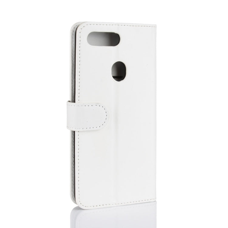 Crazy Horse Texture Horizontal Flip Leather Case for OPPO R15 Pro, with Wallet & Holder & Card Slots