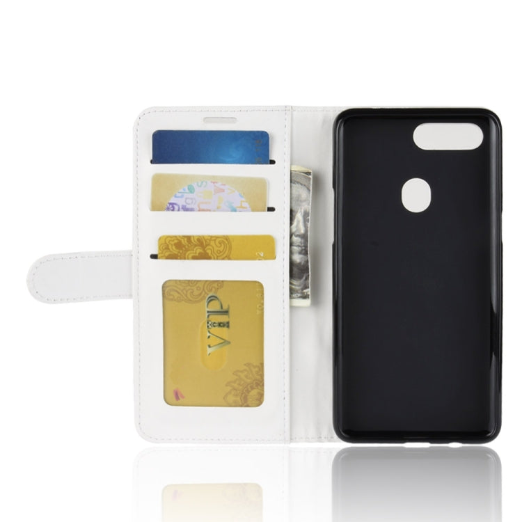 Crazy Horse Texture Horizontal Flip Leather Case for OPPO R15 Pro, with Wallet & Holder & Card Slots