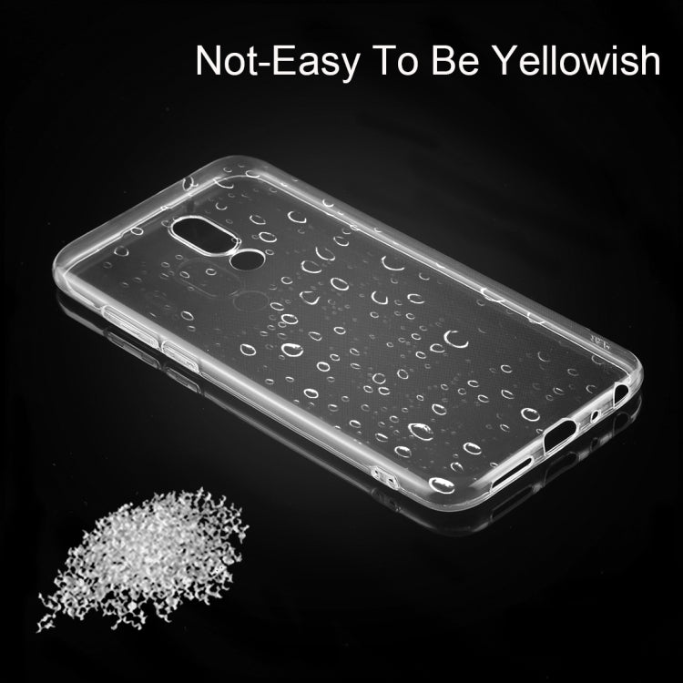 0.75mm Transparent TPU Case for Meizu 16