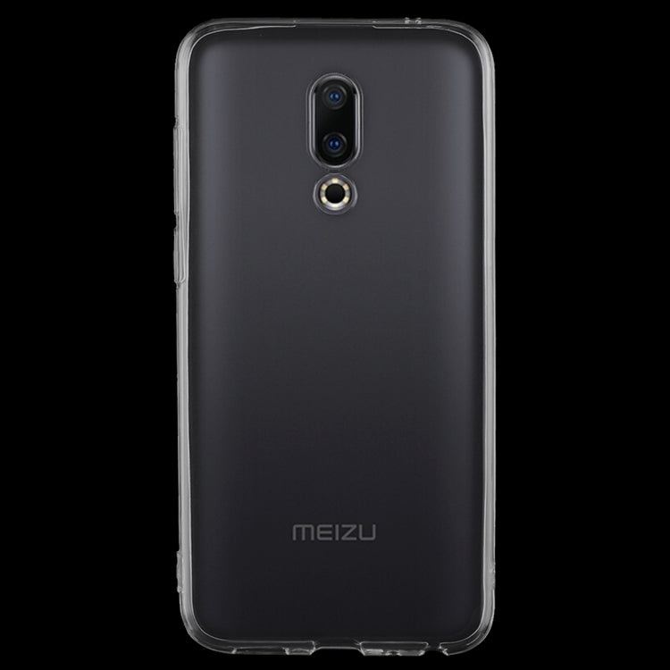 0.75mm Transparent TPU Case for Meizu 16X