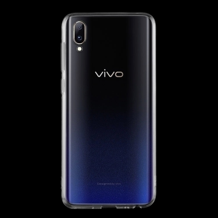 50 PCS 0.75mm Transparent TPU Case for vivo Y97