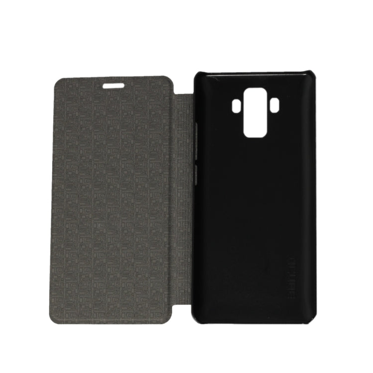 OCUBE Spring Texture Horizontal Flip Leather Case for BLUBOO S3, with Holder