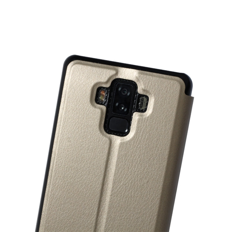 OCUBE Spring Texture Horizontal Flip Leather Case for BLUBOO S3, with Holder